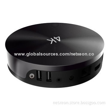 2014 New Quad-core Android 4.4 OS TV Box, Amlogic S802 2.0GHz, 2/8GB, BT 2.4GHz, Wi-Fi, XBMC